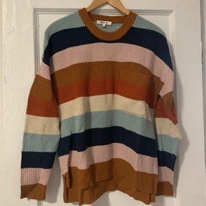 Striped Madewell sweater